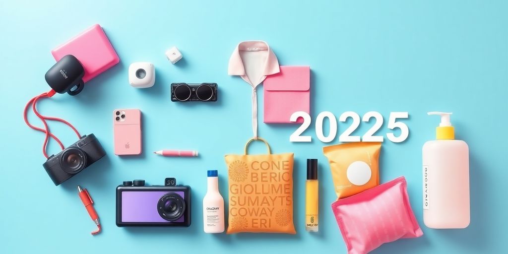 Five popular products for online sales in 2025.